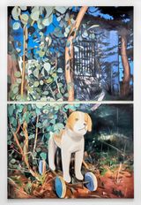 Nocturne by Ulala Imai contemporary artwork painting works on paper