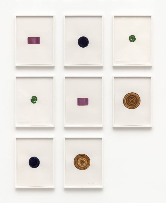 Frick and Fracks by Roni Horn contemporary artwork Painting
