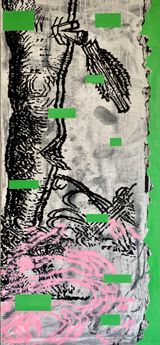Mameless malfunction -3 by Zhang Kaitong contemporary artwork mixed media