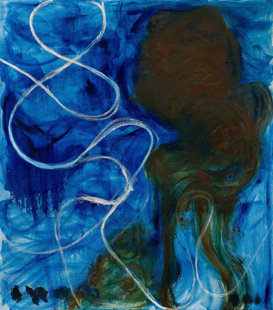 A Little Girl by Zhang Enli contemporary artwork Painting