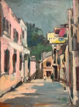 Macau by Hon Chi Fun contemporary artwork painting works on paper