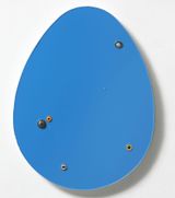 Untitled Egg  azure by Thomas Grunfeld contemporary artwork sculpture