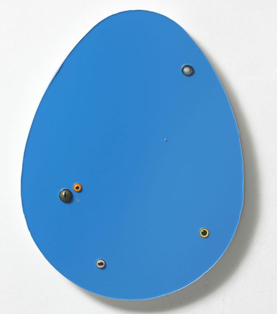 Untitled Egg  azure by Thomas Grunfeld contemporary artwork Sculpture