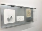Side Leaps by Nairy Baghramian contemporary artwork drawing mixed media painting sculpture works on paper