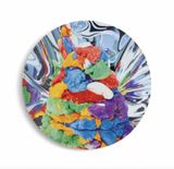 Play Doh coupe plate by Jeff Koons contemporary artwork sculpture