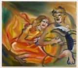Songs of Love and Hate by Sophie Von Hellermann contemporary artwork painting