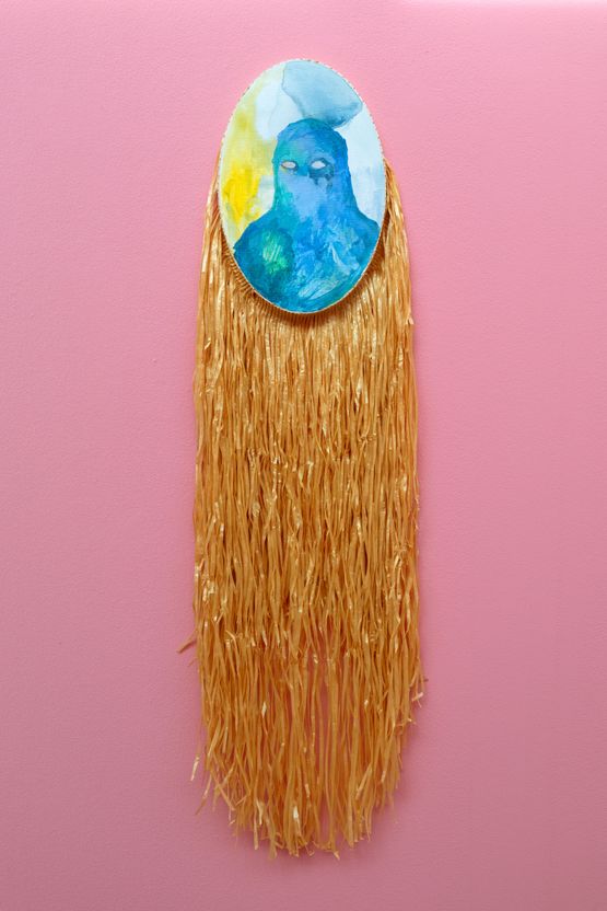 Only the magic and the dream are true by Alberta Whittle contemporary artwork Painting