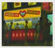 Sizzlin Chicken by Jane Dickson contemporary artwork Painting