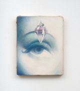 Marlene Dietrich crystal eyes by Sawako Goda contemporary artwork painting