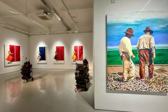 Contemporary art exhibition Group Exhibition Alfredo  Isabel Aquilizan Manuel Ocampo Dominic Mangila at The Columns Gallery Singapore