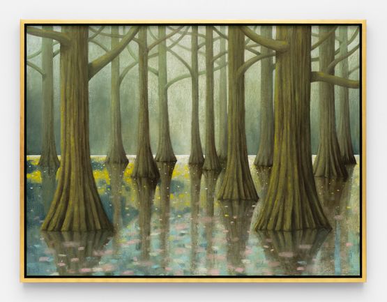 Swamp by Nicolas Party contemporary artwork Drawing