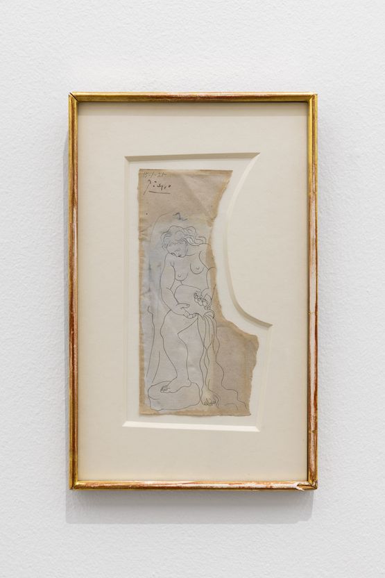 Femme a la cruche by Pablo Picasso contemporary artwork Drawing