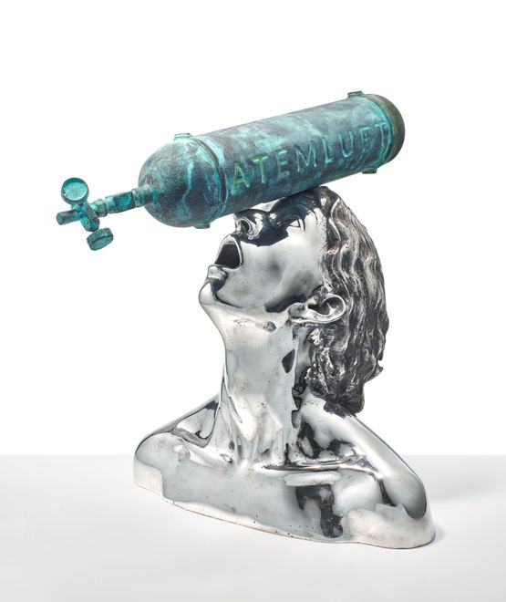 Atemluft by Xenia Hausner contemporary artwork Sculpture