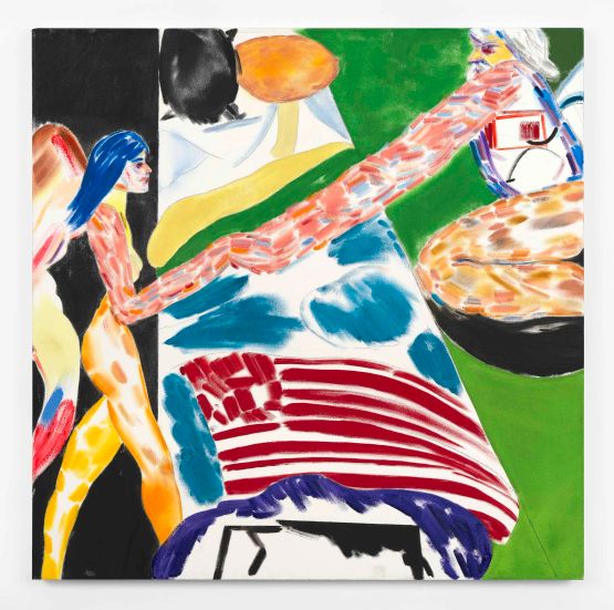Los Angeles No. 16 Bed by R. B. Kitaj contemporary artwork Painting