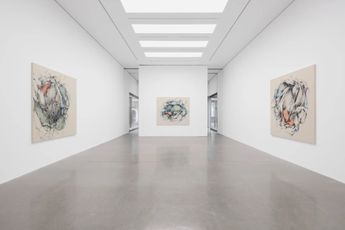 Contemporary art exhibition Christine Ay Tjoe Lesser Numerator at White Cube Masons Yard London United Kingdom