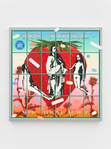 The Garden by Jaime Munoz contemporary artwork painting works on paper