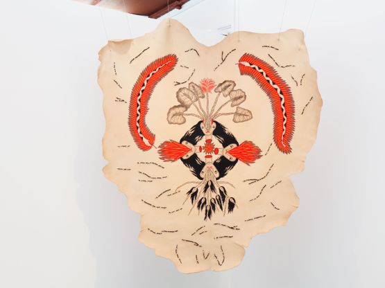 Timur Merah Project XIV Tribe of Fire 4 by Citra Sasmita contemporary artwork Painting