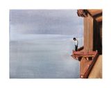 Agra Water View by Matthew Krishanu contemporary artwork painting