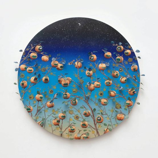 Night Glider by Miguel Angel Payano Jr. contemporary artwork Painting
