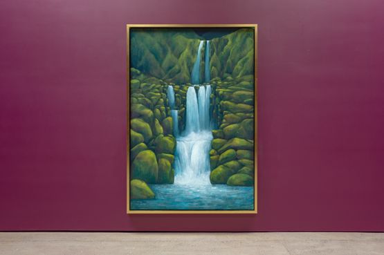 Waterfall by Nicolas Party contemporary artwork Works on Paper