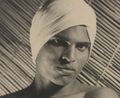 Untitled Man in White Turban by Lionel Wendt contemporary artwork Photography