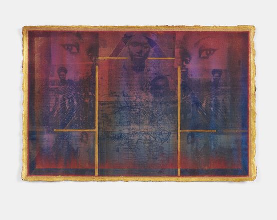 Ekpaa Six by Adelaide Damoah contemporary artwork Painting