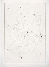 I saw all the letters in all the stars 24 by Timo Nasseri contemporary artwork drawing works on paper