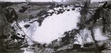 Full Moon at West Lake S026  S026 by Lan Zhenghui contemporary artwork works on paper