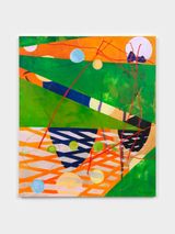 Chapter 3 Maps Necessary for a Walk in 4D 6 by Cynthia Hawkins contemporary artwork painting