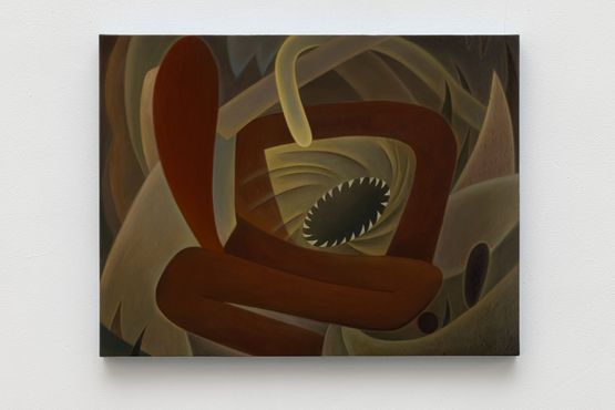 The Devil by Kong Lingnan contemporary artwork Painting
