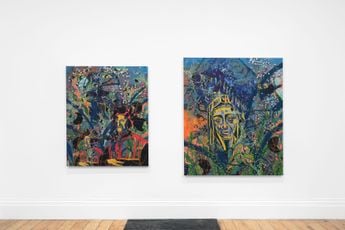 Contemporary art exhibition Tammy Nguyen A Comedy For Mortals Purgatorio at Lehmann Maupin London United Kingdom