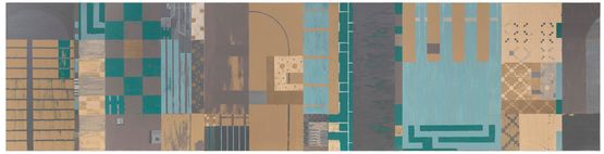 Six Districts by Li Tao contemporary artwork Painting