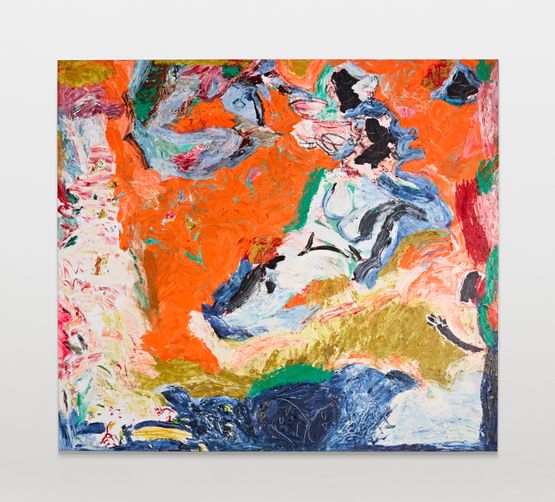 Painting 7.6.96 by Oliver Lee Jackson contemporary artwork Painting