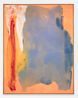 Bending Blue by Helen Frankenthaler contemporary artwork Painting