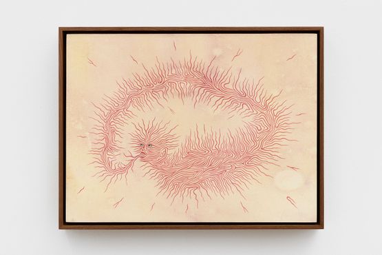 inward drift by Felipe Baeza contemporary artwork Painting
