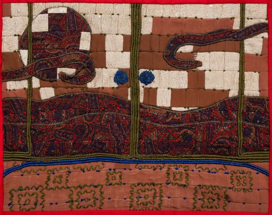 Poster 13 by Kallol Datta contemporary artwork Textile