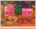 Lions Ghost by Peter Doig contemporary artwork Print