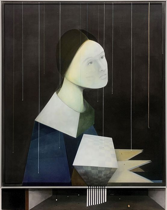 I belong no one and I belong everyone by Matthias Bitzer contemporary artwork Painting
