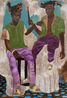 Be Aligned with the same dreams 1 by Omar Ba contemporary artwork Painting