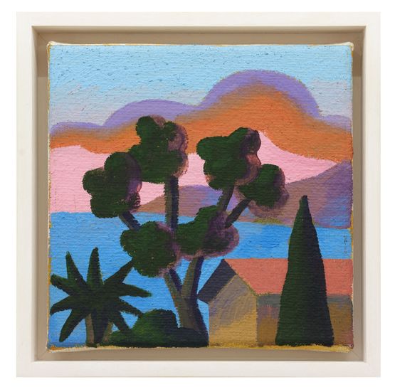 San Nicola Arcella by Salvo contemporary artwork Painting