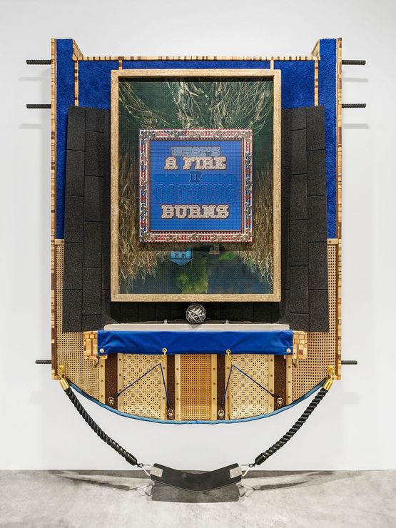 Whats a Fire if Nothing Burns Forfeit Season by Ryan Trecartin contemporary artwork Sculpture