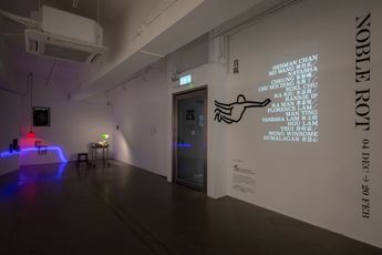 Contemporary art exhibition Group Exhibition Noble Rot Part 1 at Para Site Hong Kong