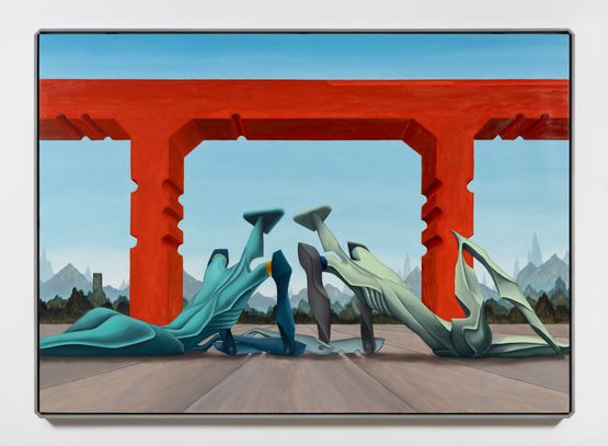 ALC1041 The Grand Conduit by Alejandro Cardenas contemporary artwork Painting
