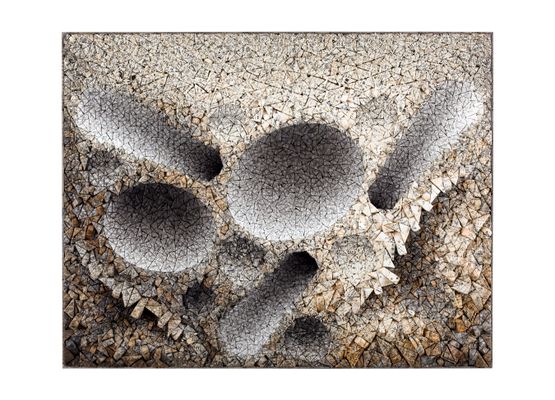 Aggregation 15-MA017 by Chun Kwang Young contemporary artwork Mixed Media