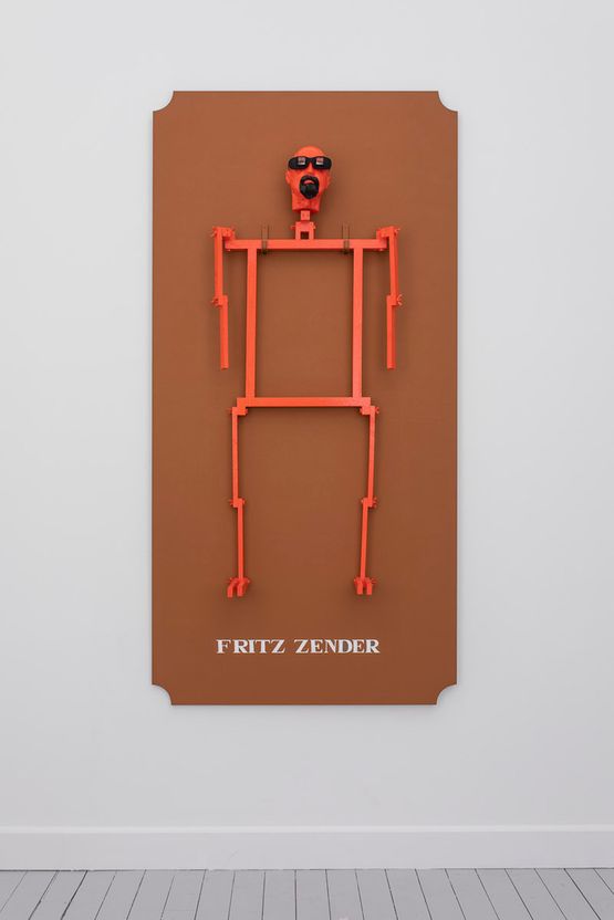 Fritz Zender by Jos De Gruyter  Harald Thys contemporary artwork Painting