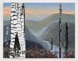 Yosemite Twilight by Melissa Brown contemporary artwork painting works on paper
