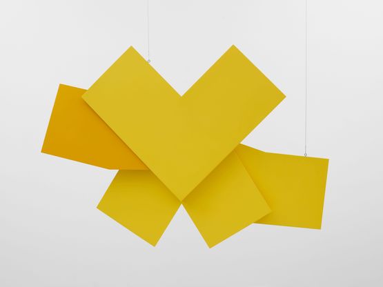 Spatial Relief Amarelo 22 by Helio Oiticica contemporary artwork Painting