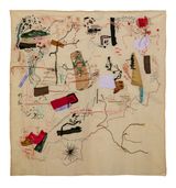 Differently able by Vinoja Tharmalingam contemporary artwork sculpture textile