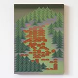 Bosom by Jinyong Park contemporary artwork painting works on paper