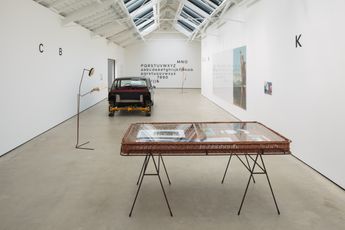 Contemporary art exhibition Simon Starling A-A B-B at The Modern Institute Osborne Street United Kingdom